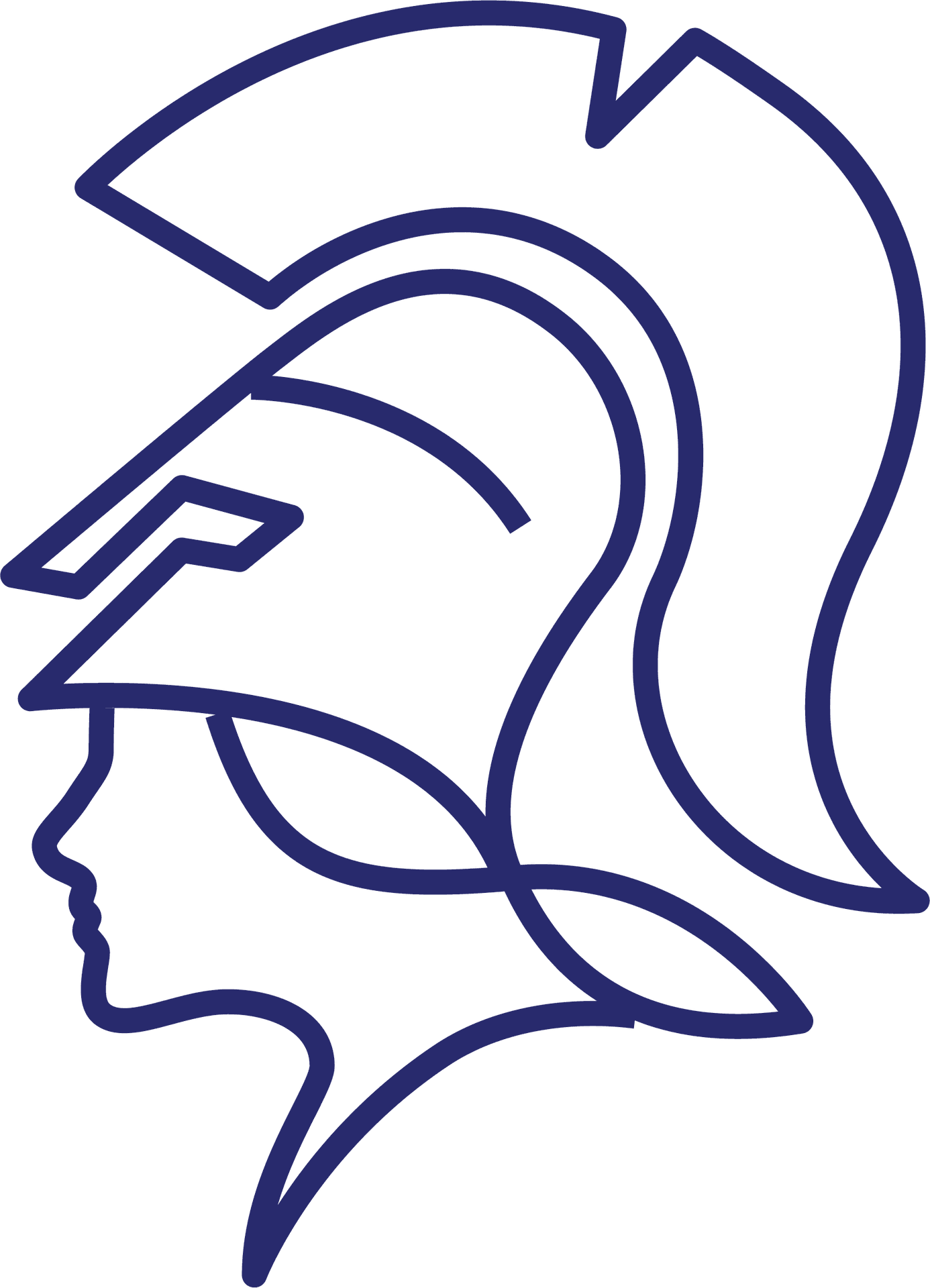 Print: Htchkss - Minerva Logo